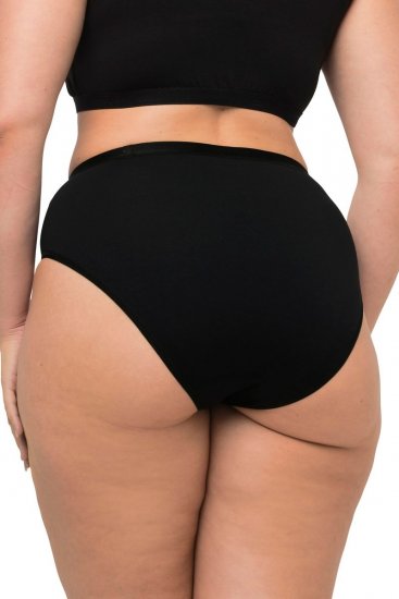 Ulla Popken 711214 Bragas pack de 2 Negro - Bragas - 