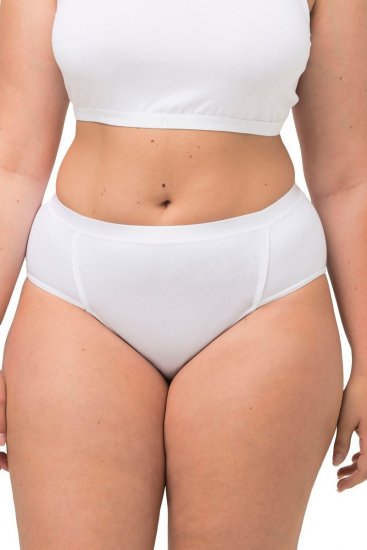 Ulla Popken 711214 Bragas pack de 2 Blanco - Bragas - 