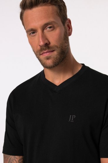 JP1880 711318 Camiseta de cuello de pico pack de 2 Negro - Camisetas - Camisetas - 2XL-14XL