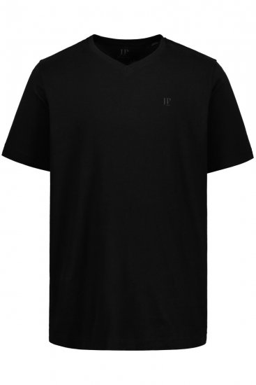 JP1880 711318 Camiseta de cuello de pico pack de 2 Negro - Camisetas - Camisetas - 2XL-14XL