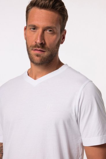 JP1880 711318 Camiseta de cuello de pico pack de 2 Blanco - Camisetas - Camisetas - 2XL-14XL