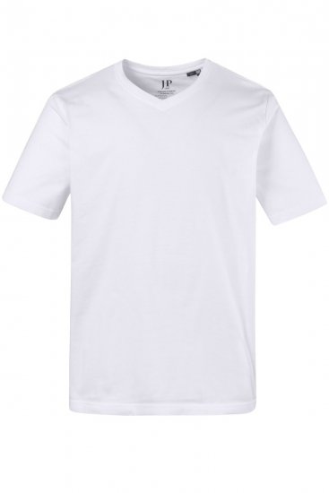 JP1880 711318 Camiseta de cuello de pico pack de 2 Blanco - Camisetas - Camisetas - 2XL-14XL