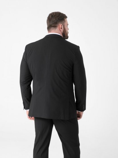 D555 Ted 4 Way Stretch Tailored Suit Jacket Negro - Trajes - Trajes 2XL-8XL