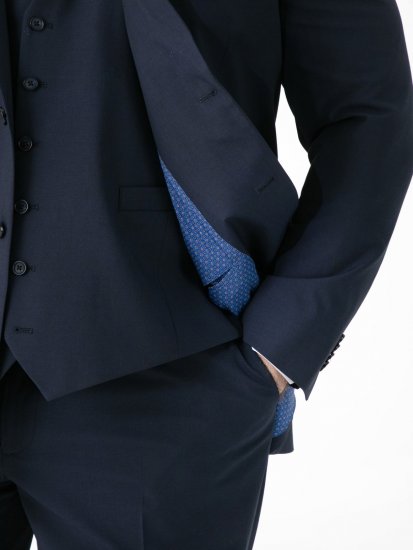 D555 Ted Chaqueta de traje Azul marino - Trajes - Trajes 2XL-8XL