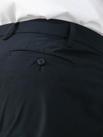 D555 Ted 4 Way Stretch Tailored Trouser Azul marino - Trajes - Trajes 2XL-8XL