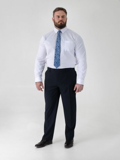 D555 Ted Pantalón de traje Azul marino - Trajes - Trajes 2XL-8XL