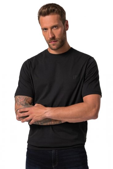 JP1880 712616 Camiseta con corte para barriga Negro - Camisetas - Camisetas - 2XL-14XL