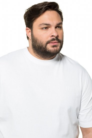 JP1880 712616 Camiseta con corte para barriga Blanco - Camisetas - Camisetas - 2XL-14XL