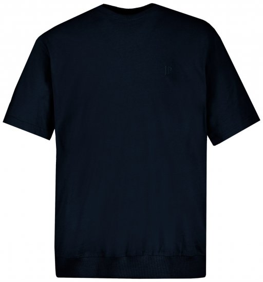 JP1880 712616 Camiseta con corte para barriga Azul marino - Camisetas - Camisetas - 2XL-14XL