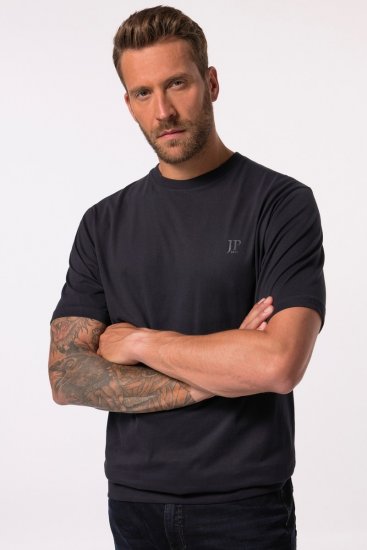 JP1880 712616 Camiseta con corte para barriga Azul marino - Camisetas - Camisetas - 2XL-14XL