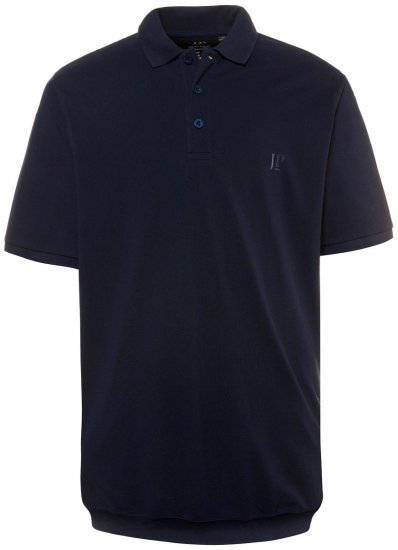 JP1880 712617 Polo con corte para barriga Azul marino - Polos - Polos 2XL-8XL