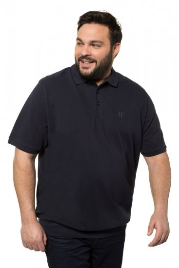 JP1880 712617 Polo con corte para barriga Azul marino - Polos - Polos 2XL-8XL