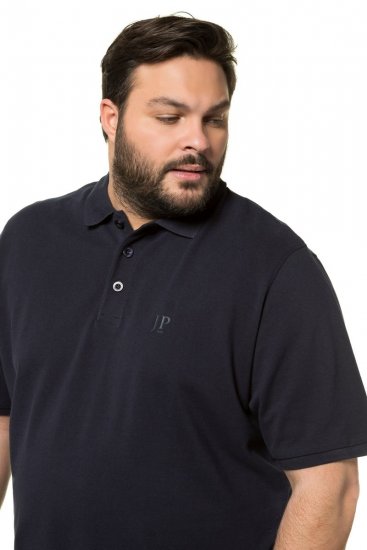 JP1880 712617 Polo con corte para barriga Azul marino - Polos - Polos 2XL-8XL