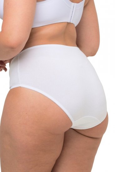 Ulla Popken 712882 Bragas pack de 2 Blanco - Bragas - 