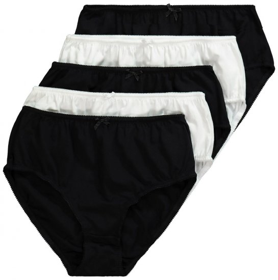 Ulla Popken 712890 Bragas pack de 5 Multicolor - Bragas - 