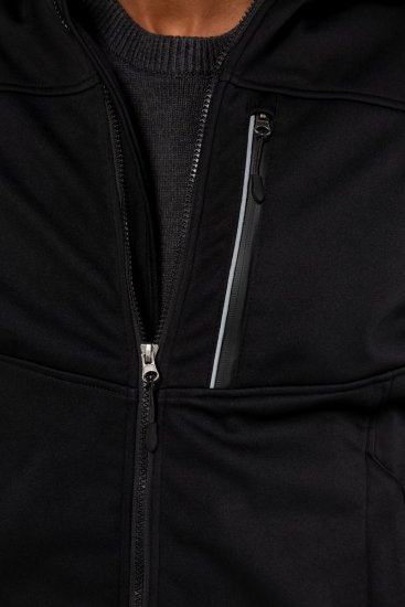 JP1880 714279 Chaqueta softshell con forro polar Negro - Chaquetas - Chaquetas Tallas Grandes 2XL-8XL