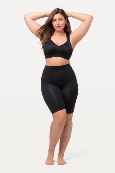 Ulla Popken 714677 Short moldeador Negro - Ropa moldeadora - 