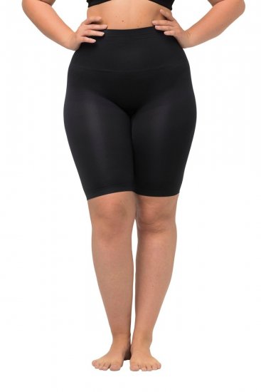 Ulla Popken 714677 Short moldeador Negro - Ropa moldeadora - 