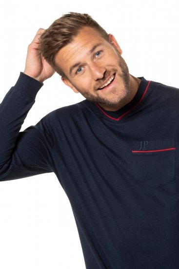 JP1880 721331 Camisón de manga larga Azul marino - Ropa interior - Ropa interior 2XL-8XL