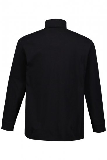 JP1880 723303 Jersey de cuello alto de manga larga Negro - Sudaderas - Sudaderas 2XL-12XL