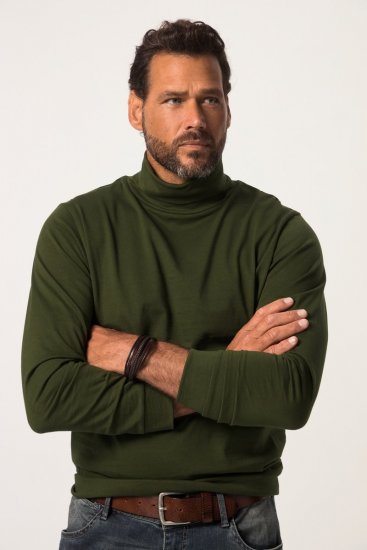 JP1880 Turtleneck Sweatshirt Green - Sudaderas - Sudaderas 2XL-12XL