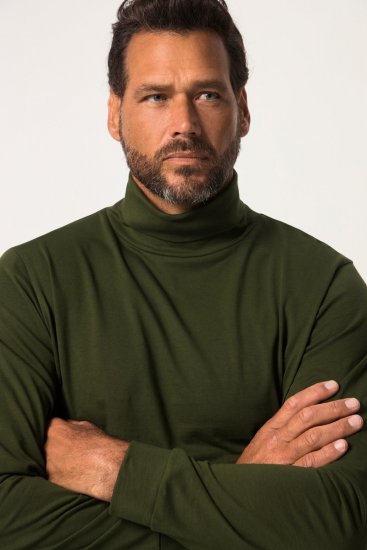 JP1880 Turtleneck Sweatshirt Green - Sudaderas - Sudaderas 2XL-12XL