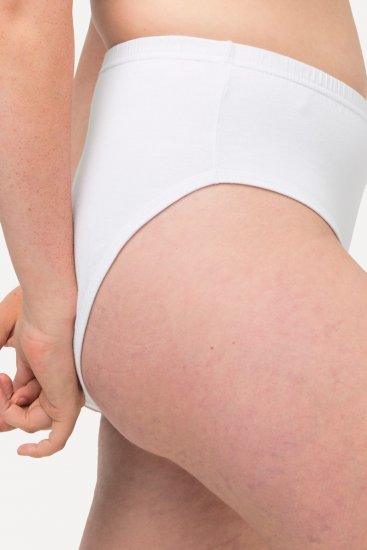 Ulla Popken 723498 Bragas pack de 2 Blanco - Bragas - 