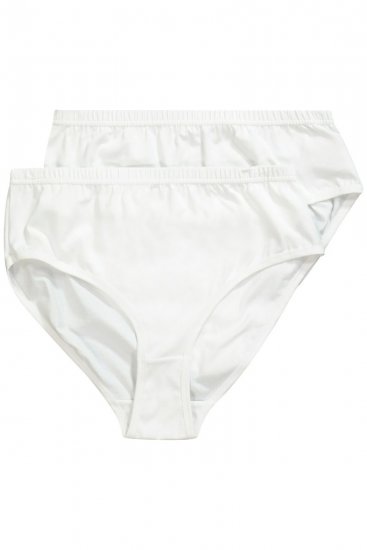 Ulla Popken 723498 Bragas pack de 2 Blanco - Bragas - 