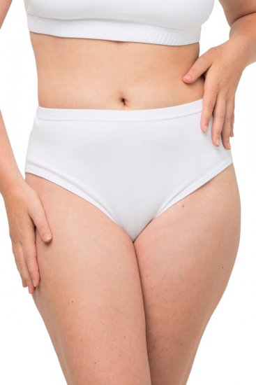 Ulla Popken 723498 Bragas pack de 2 Blanco - Bragas - 