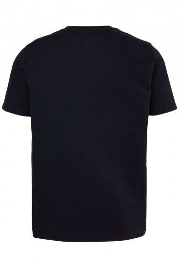 JP1880 726695 Camiseta henley Negro TALL - TALL camisas - Camisetas para hombres altos