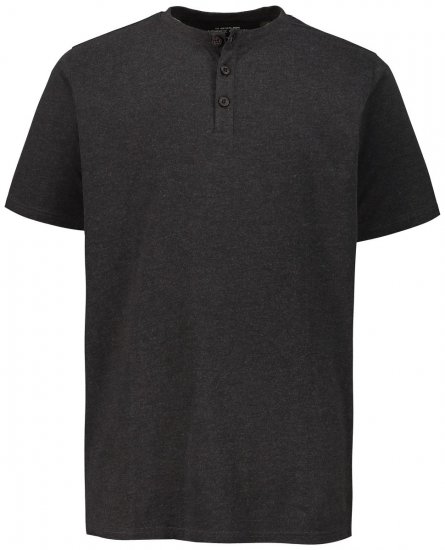 JP1880 726695 Camiseta Henley Gris oscuro - Camisetas - Camisetas - 2XL-14XL