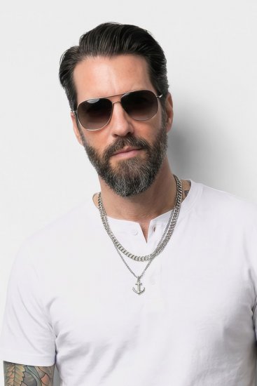 JP1880 726695 Camiseta Henley Blanco - Camisetas - Camisetas - 2XL-14XL