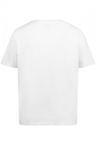 JP1880 726695 Camiseta Henley Blanco - Camisetas - Camisetas - 2XL-14XL