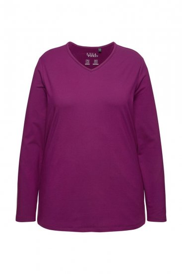 Ulla Popken 751623 Camiseta de esquí de secado rápido Rosa - Ropa de esquí - 