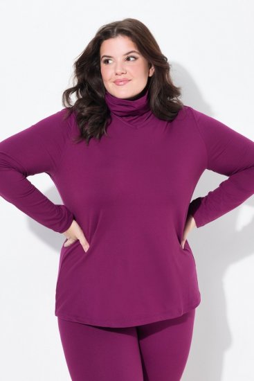 Ulla Popken 751623 Camiseta de esquí de secado rápido Rosa - Ropa de esquí - 