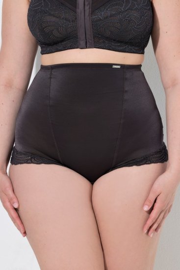 Ulla Popken 781632 Braga moldeadora de talle alto Marrón - Ropa moldeadora - 