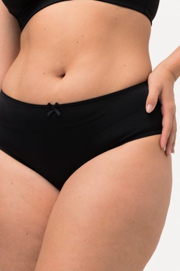 Ulla Popken 781658 Bragas pack de 2 Negro - Bragas - 