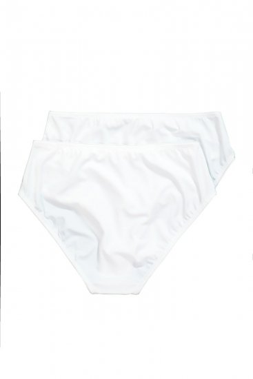Ulla Popken 781658 Bragas pack de 2 Blanco - Bragas - 