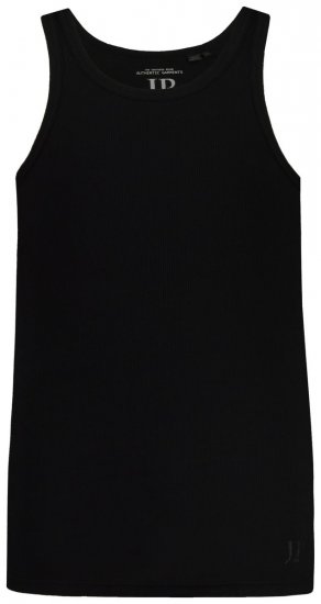 JP1880 782617 Camiseta interior de canalé Negro - Ropa interior - Ropa interior 2XL-8XL