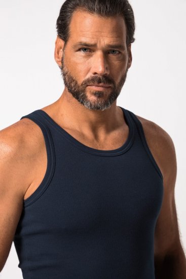 JP1880 782617 Camiseta interior de canalé Azul noche TALL - TALL ropa interior - TALL Ropa Interior y de Baño