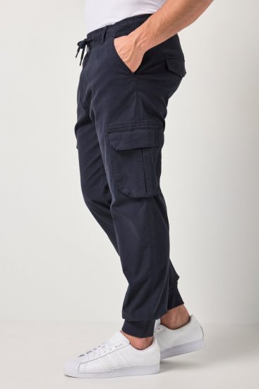 JP1880 Stretchy FLEXNAMIC Cargo Pants Navy - Pantalones cargo hombre tallas grandes - Pantalones cargo hombre tallas grandes
