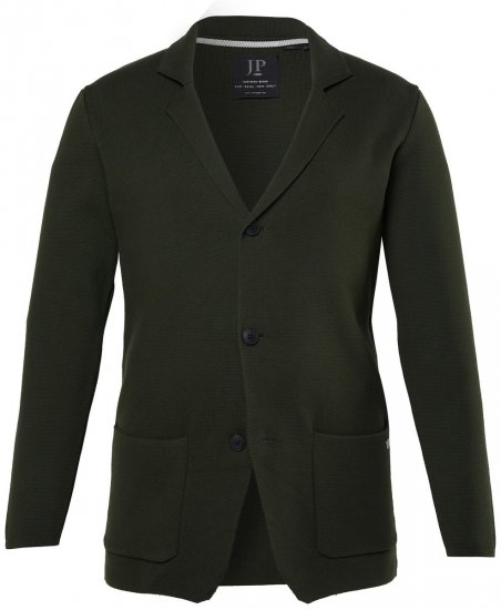 JP1880 Milano Flexnamic Blazer de punto Oliva oscuro - Trajes - Trajes 2XL-8XL