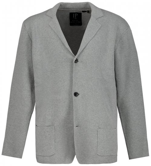 JP1880 Milano Flexnamic Blazer de punto Gris jaspeado - Trajes - Trajes 2XL-8XL