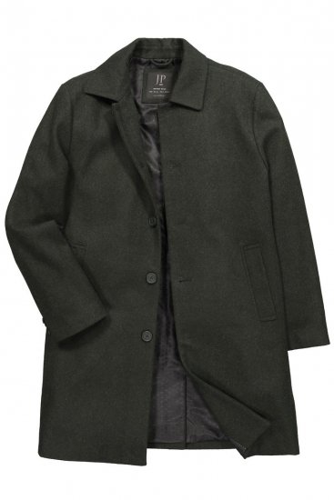 JP1880 795116 Repelente al agua Abrigo de lana Verde oliva - Chaquetas - Chaquetas Tallas Grandes 2XL-8XL