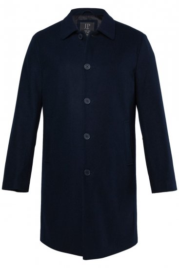 JP1880 795116 Repelente al agua Abrigo de lana Azul marino - Chaquetas - Chaquetas Tallas Grandes 2XL-8XL