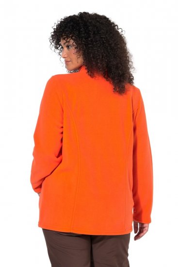 Ulla Popken 796970 Chaqueta polar ligera Rojo anaranjado - Ropa de lana - 