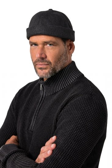 JP1880 798314 Gorro docker Gris oscuro - Gorros - 