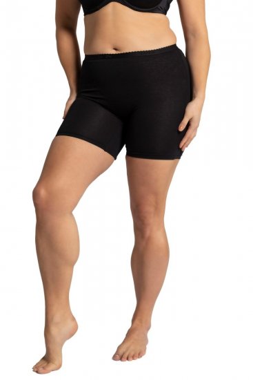 Ulla Popken 799090 Bóxer Negro - Bragas - 