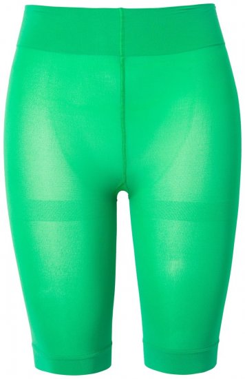 Ulla Popken 799278 Pantalón corto antirrozaduras 80 den Verde - Culotes antirozaduras - 