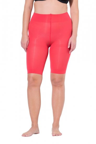 Ulla Popken 799278 Pantalón corto antirrozaduras Rojo claro - Culotes antirozaduras - 